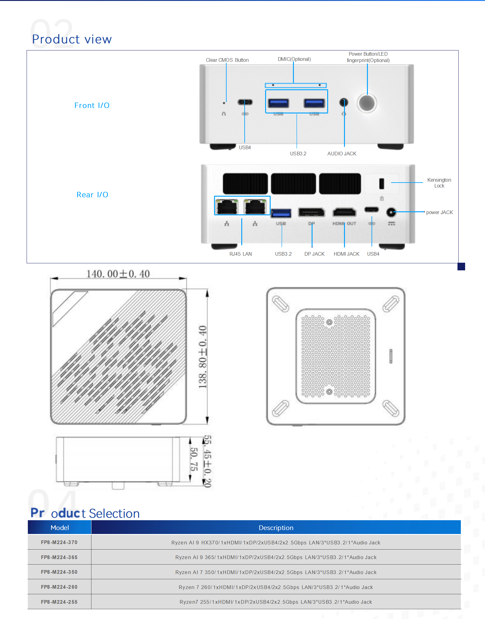 M224_AMD_ FP8 MINI PC- AG凯发K8智能规格书-EN 0.4_02(1).png